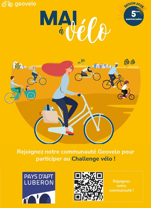 challenge Mai à vélo