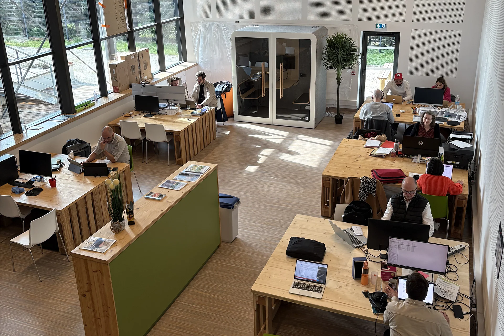 Nomades et coworking