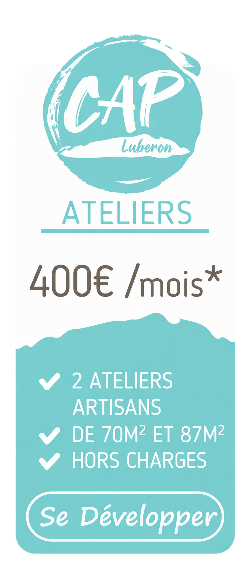 tarifs ateliers Cap Luberon